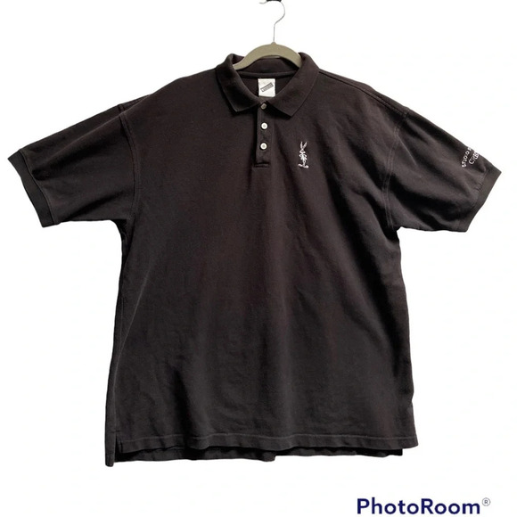 Vintage Warner Bros. Studio Store  Polo Shirt Sz XL - Picture 1 of 10